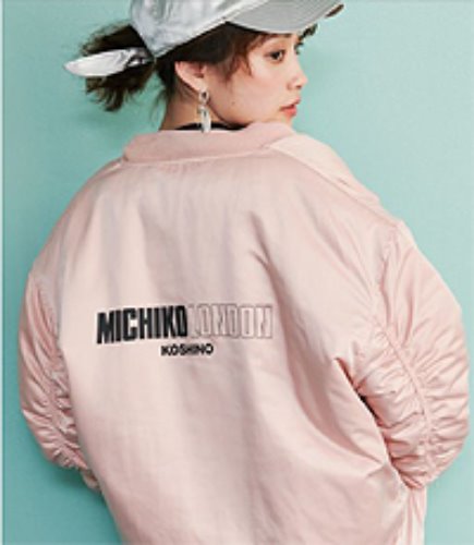 일본판 MICHIKO LONDON KOSHINO 리버시블 집업자켓 ~우먼프리 !!!