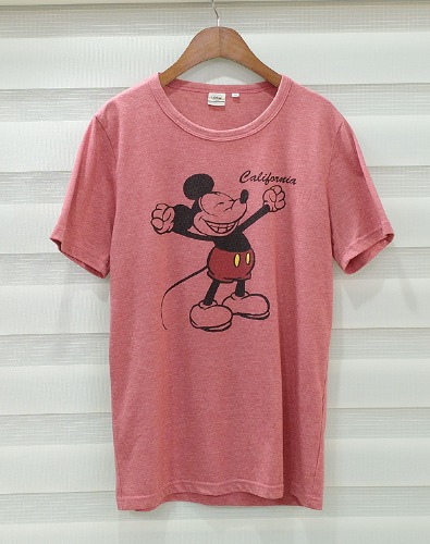 일본판 디즈니 미키 반팔 티셔츠 ~ 우먼S사이즈 !!!