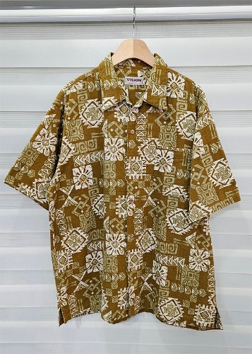 Japanese Vintage VISION 하와이안 셔츠-XL사이즈