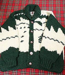 캐나다 헨드메이드 양모100% 코위챤 스웨터(cowichan sweater) ~프리 !!!