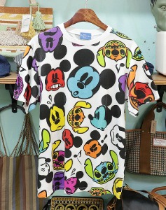 TOKYO DISNEY RESORT 반팔 티셔츠 ~L사이즈 !!!
