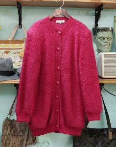 빈티지 Christian Dior 울 스웨터 자켓 ~ 우먼프리 !!!