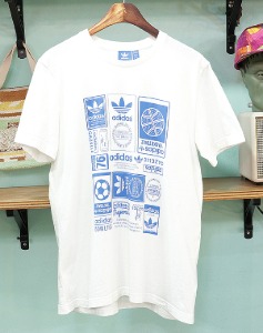 일본판 ADIDAS 아디다스 반팔 티셔츠 ~ 우먼 M-L !!!